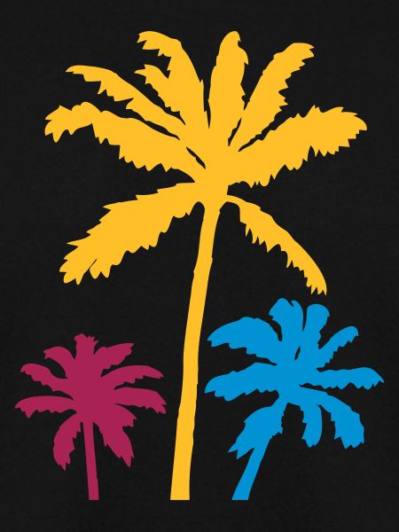 Silhouette Palm Trees Sunset
