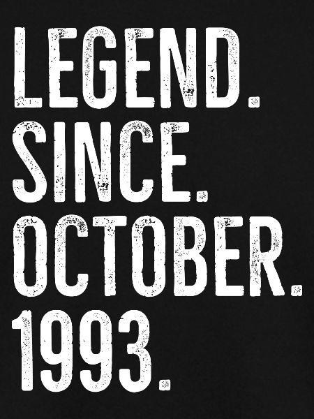 Legende seit Oktober 1993