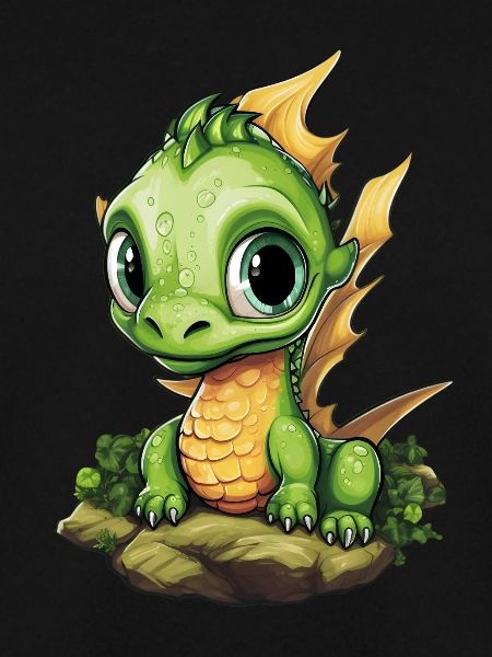 Mignon bébé dragon