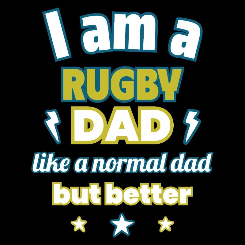 Ich bin ein Papa RUGBYMAN, Vatertagsgeschenk