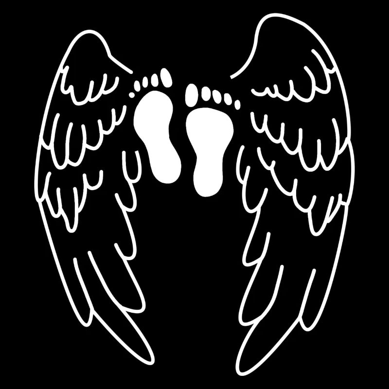 Ailes de pieds de bébé