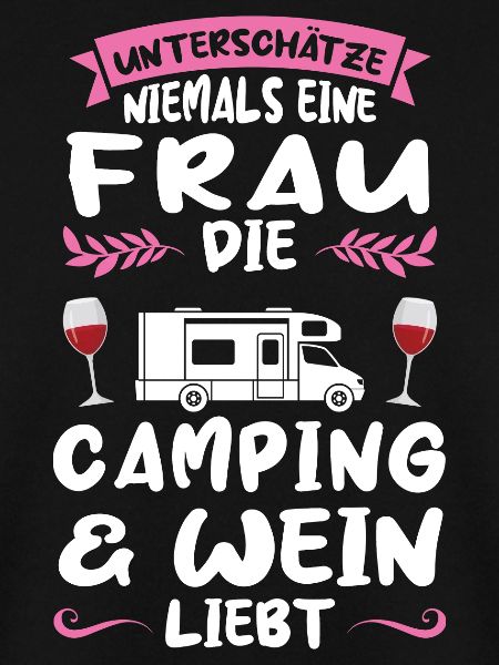 Campen Wein Campingplatz Geschenk