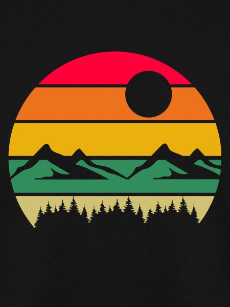 Wanderer Bergsteiger Retro Natur