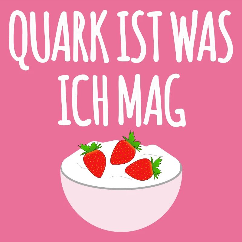 Quark mit Erdbeeren