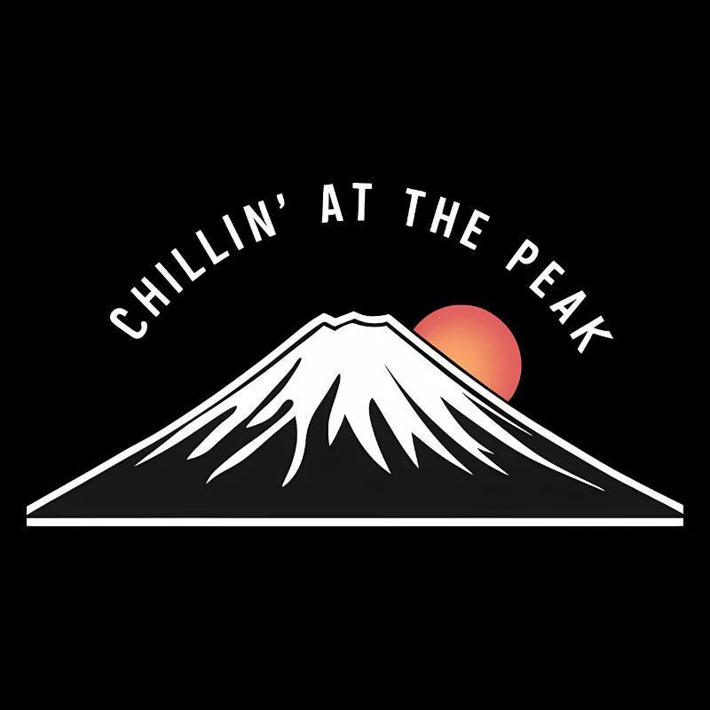 Mont Fuji minimaliste