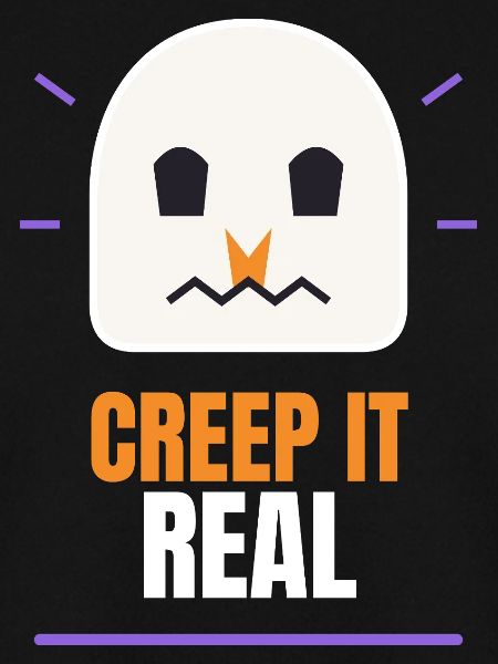 Creep It Real Ghost Tee