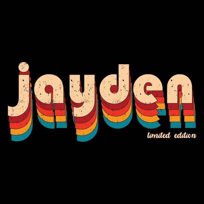 Retro Jayden Name