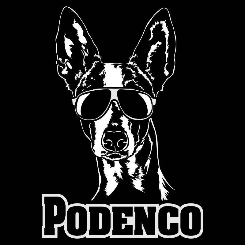 Lunettes cool PODENCO Chiens de lévriers Wilsigns design