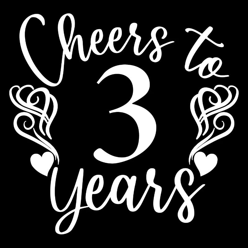 Vive le 3e anniversaire de 3e anniversaire