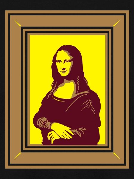 mona Lisa Pop Art