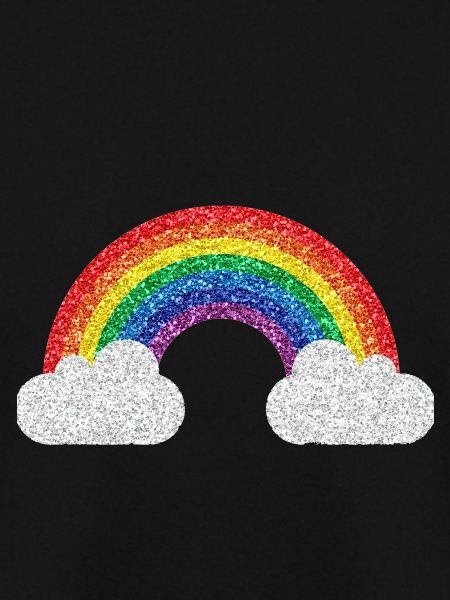 Glitzer Regenbogen