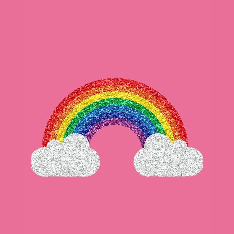 Glitzer Regenbogen