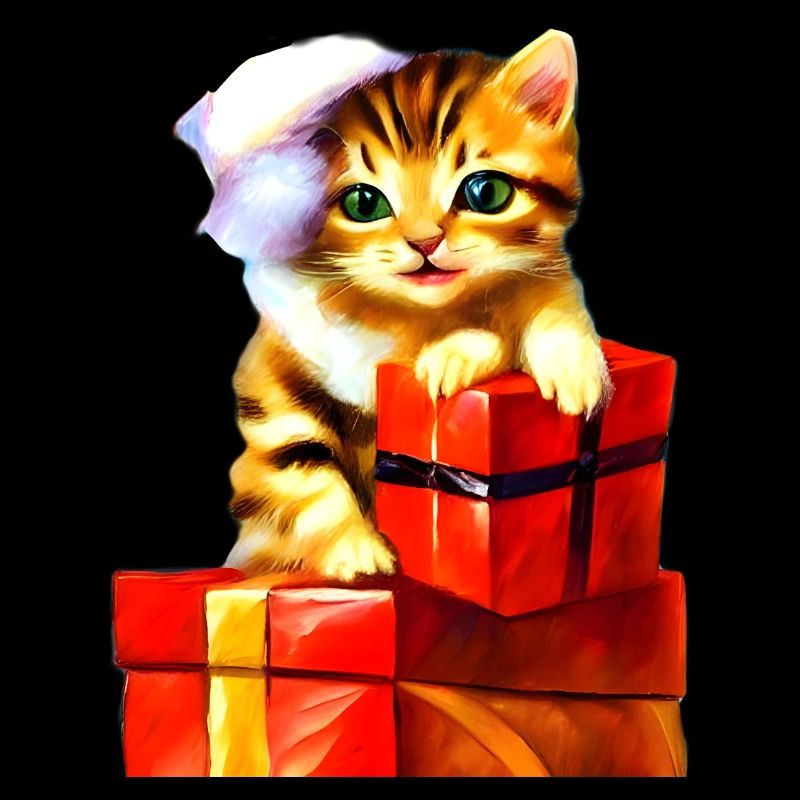 Cristmas Kitten