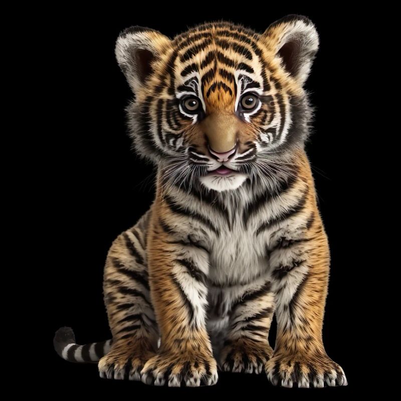 Süßer Baby Tiger