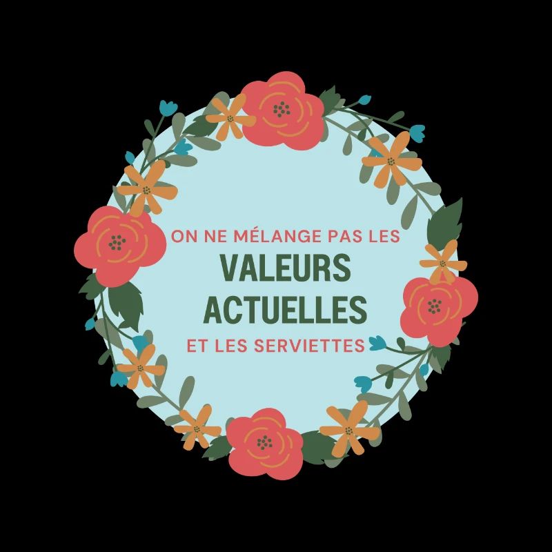 Les Valeurs actuelles et les serviettes