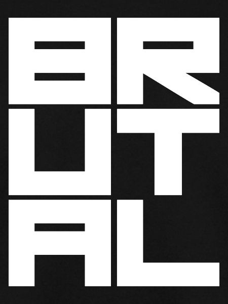 Bold Brutal design