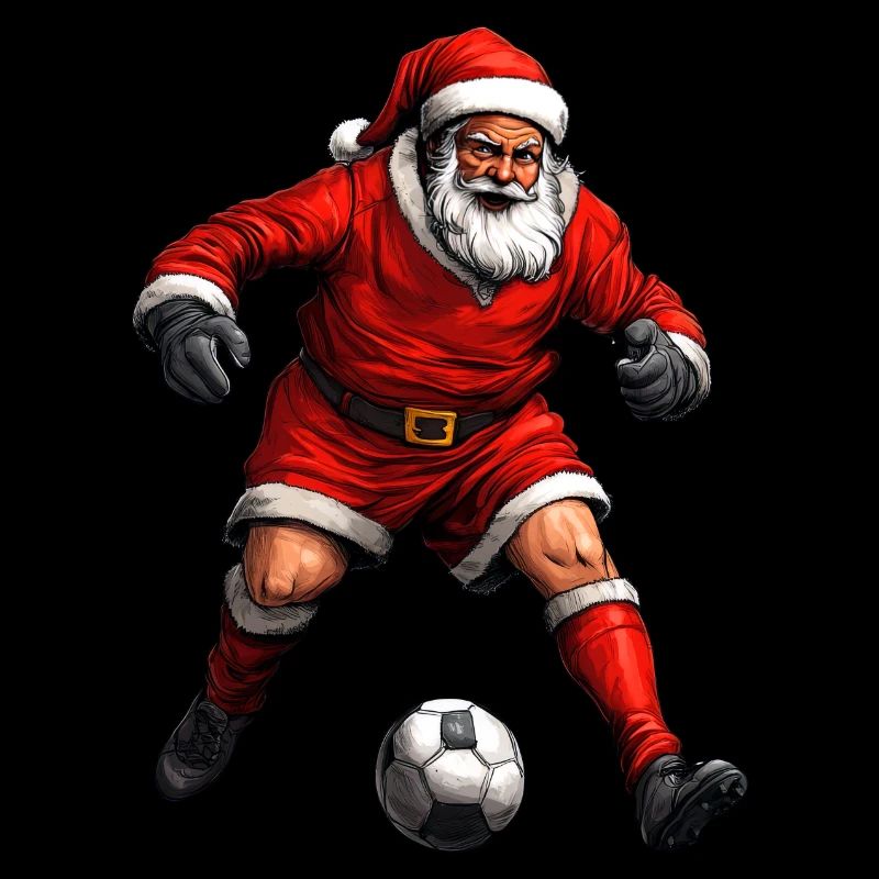 Fussballer Weihnachten