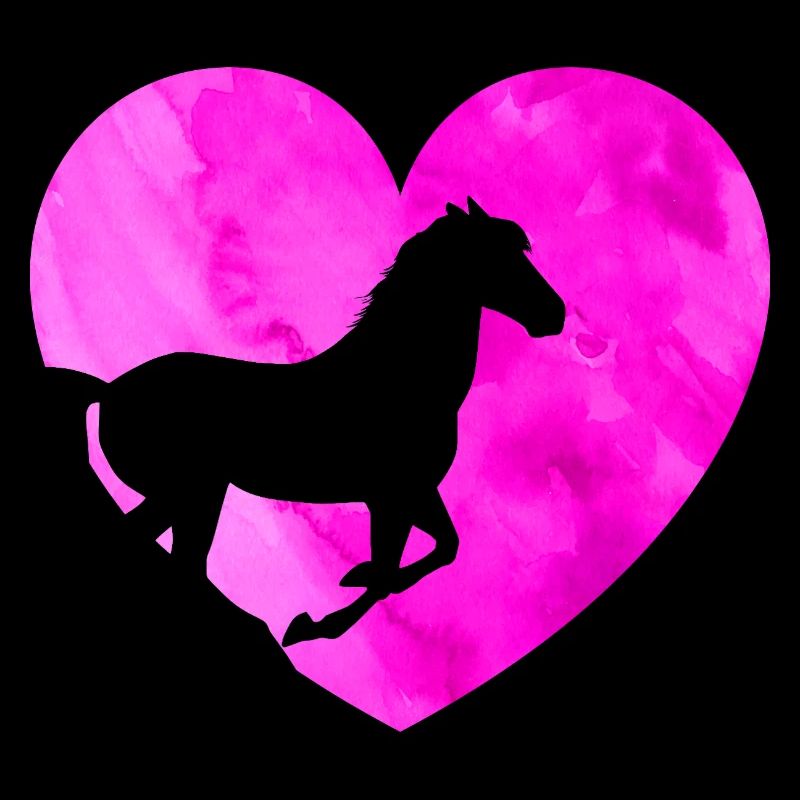 Pferd Herz Reiten Liebe Pferde