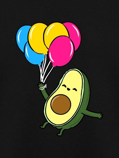 Avocado Ballon Pan Pride