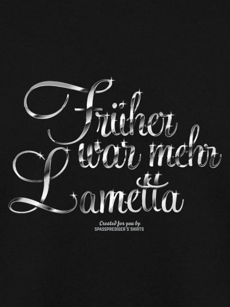Früher war mehr Lametta