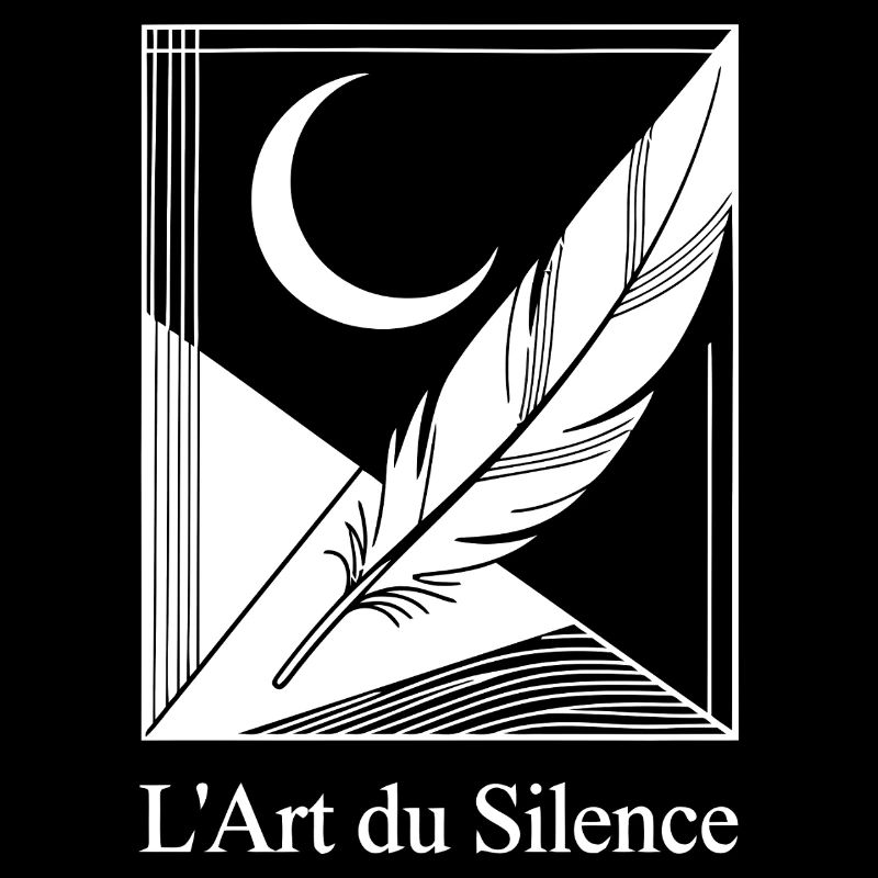 Lune Plume Géométrique