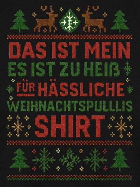 Ugly Christmas Weihnachten