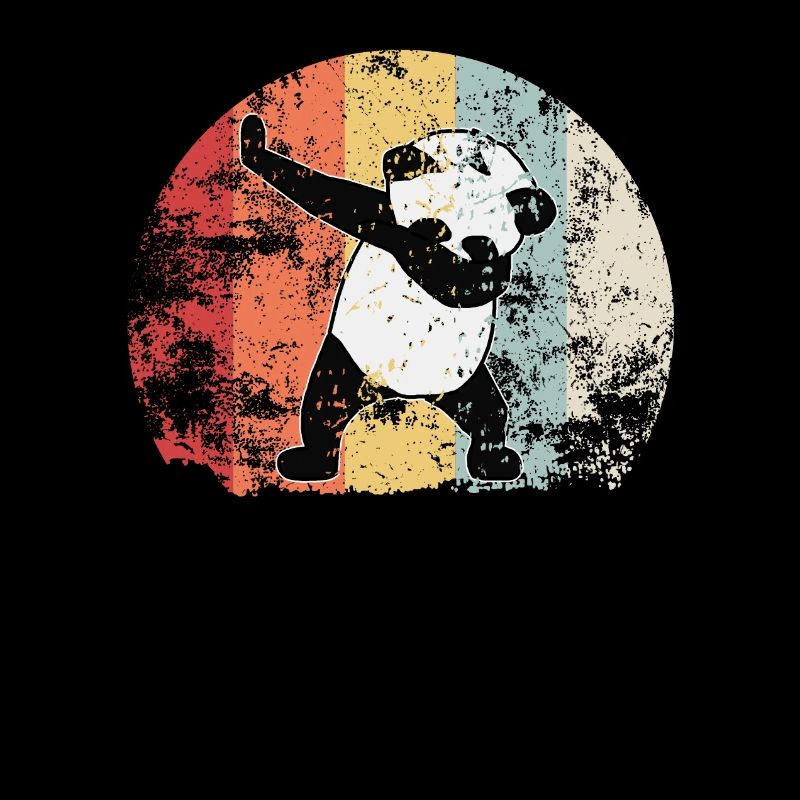 Panda Dab Panda Bear Bamboo Funny Gift