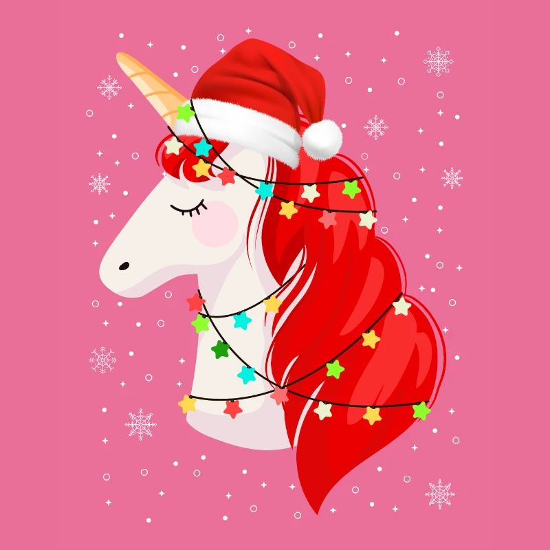 Weihnachts-Einhorn