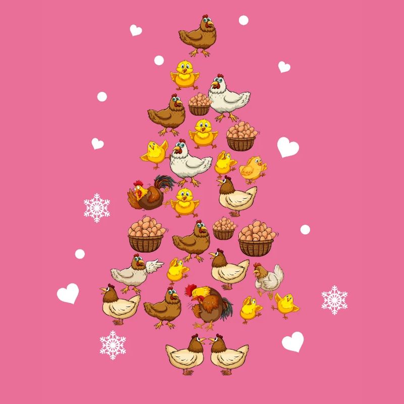 Hähnchen Weihnachtsbaum