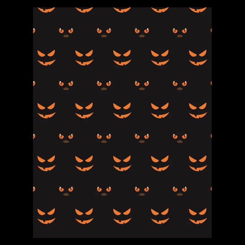Cache-cou Halloween Jackolantern Neck Gator
