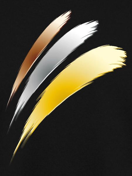 gold silber bronze