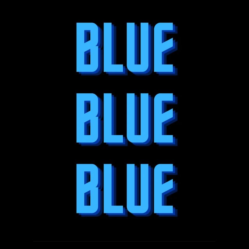 blue