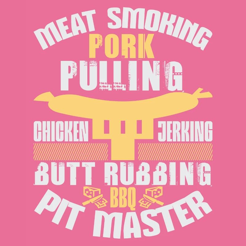 MEAT SMOKING PORK PULLING PIT MASTER