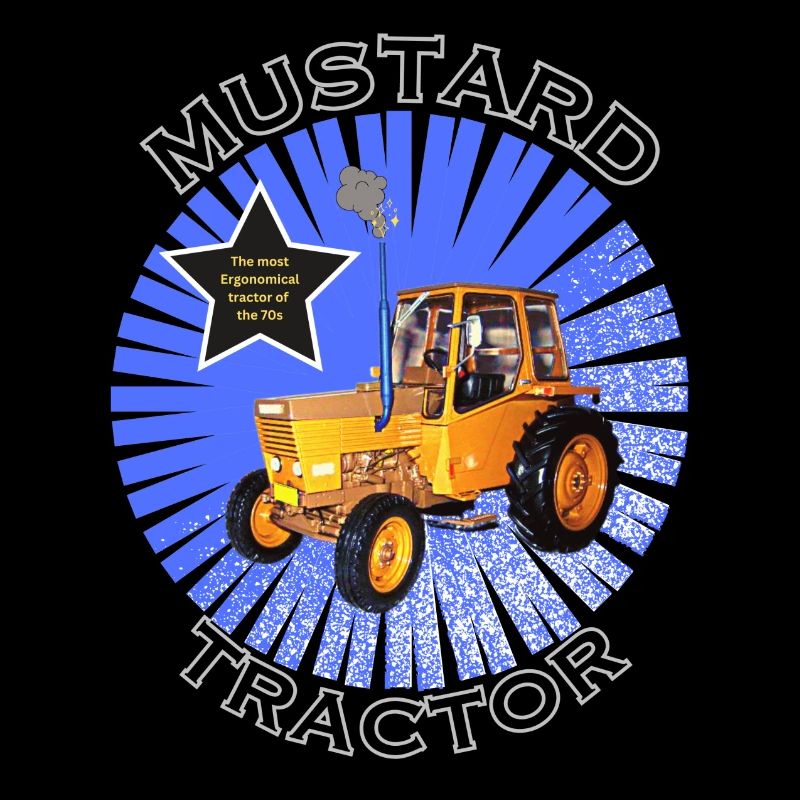 Le tracteur moutarde