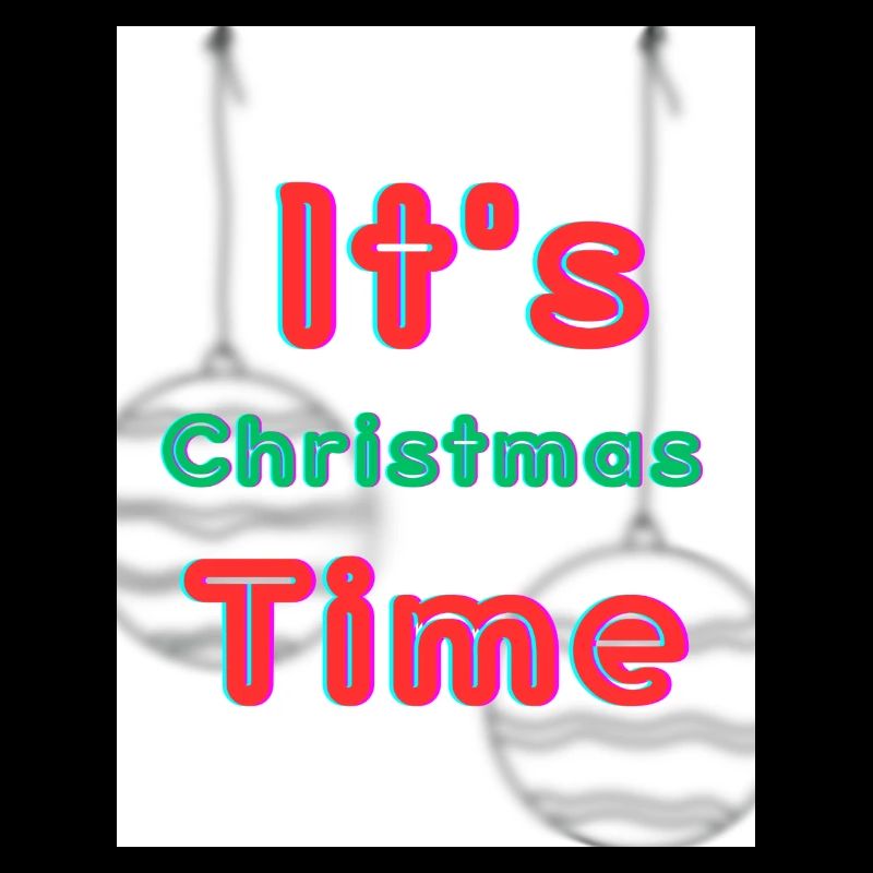 It's Christmas time