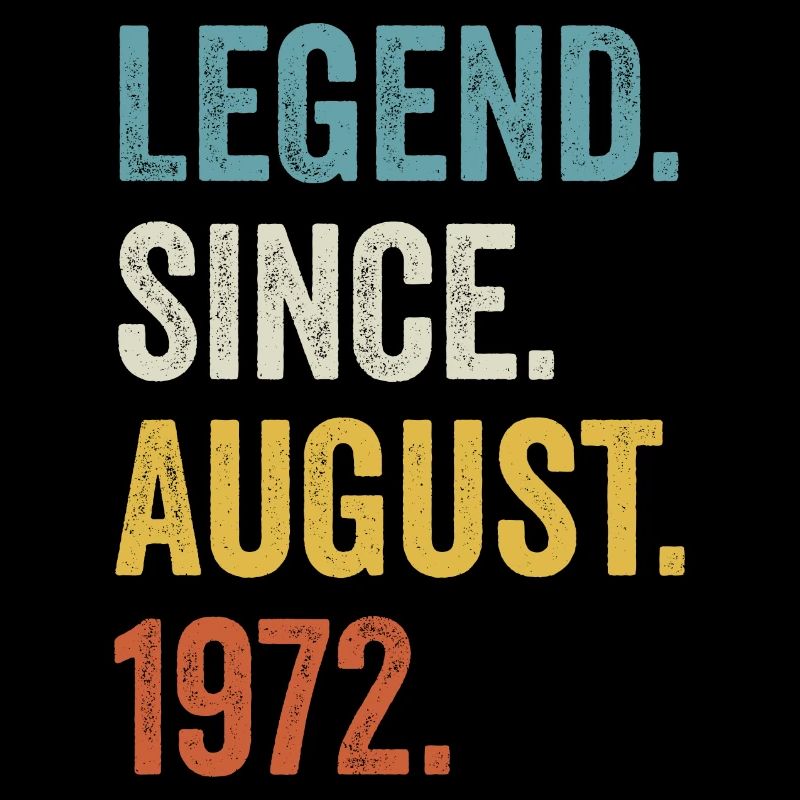 Legend Since August 1972 50. Geburtstag