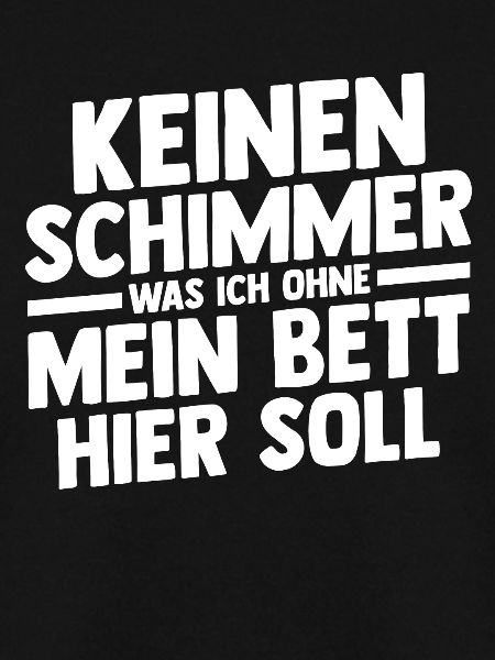 Langschläfer Shlafen Faul