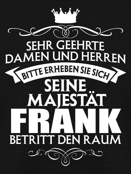 FRANK - Majestät