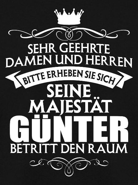 GÜNTER - Majestät