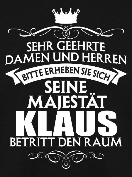 KLAUS - Majestät