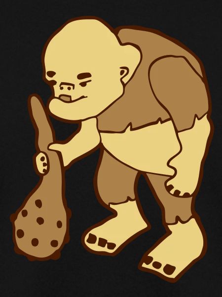 Monster Oger mit Keule
