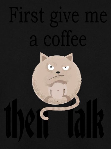 Angry cat