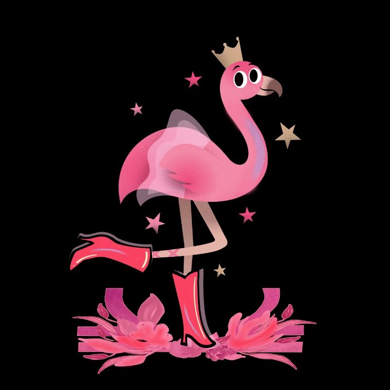 Flamingo Mädchen süss