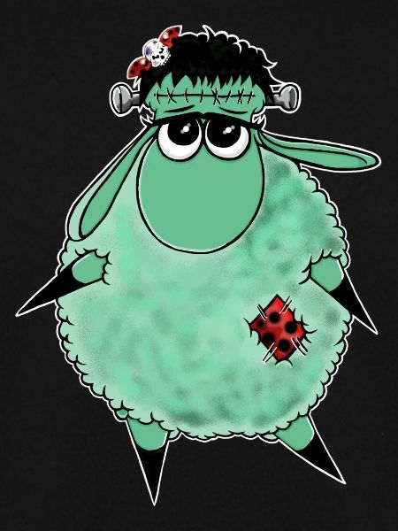 Wolly Sheepling Halloween Monster