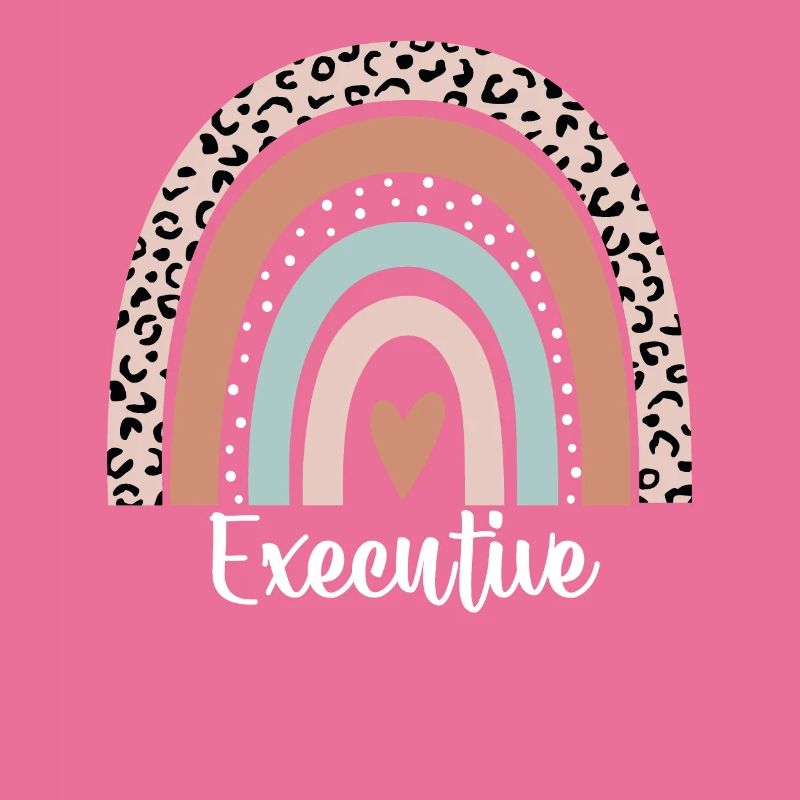 Executive Rainbow Leopard Funny Executive