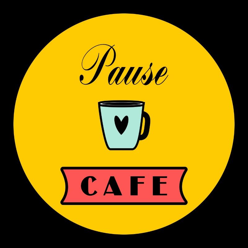 - CAFE- PAUSE. CAFE. - KAFFEE. - HUMOR. DROLE