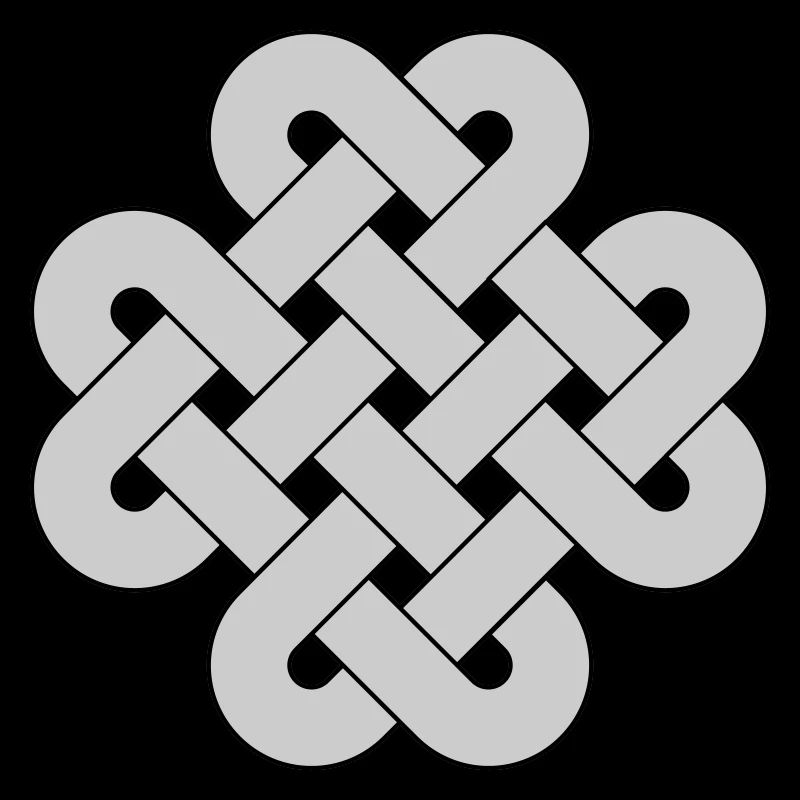 Knoten Ornament
