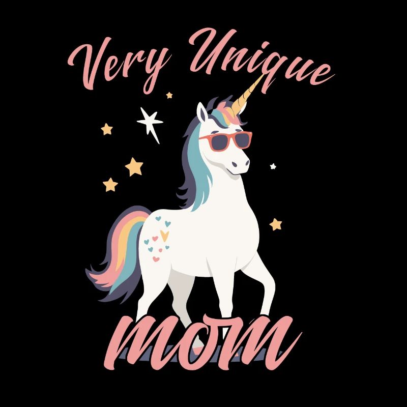 Licorne maman licornes aimant très Unique