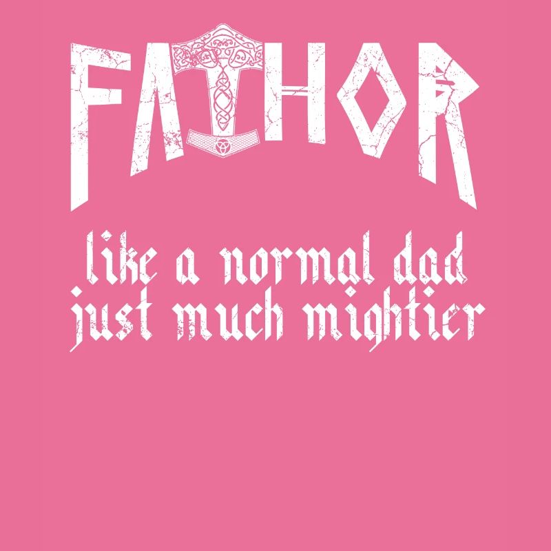 Nordischer Papa Vathor Wikinger Spruch Design