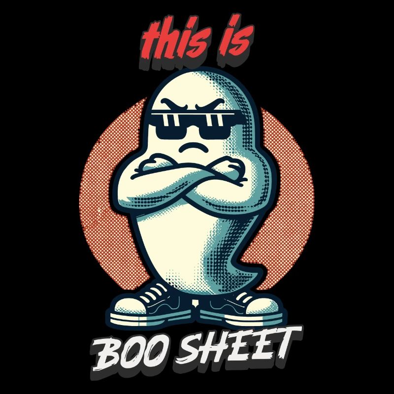 Drôle Halloween Boo Sheet Ghost Style